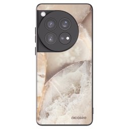 Fekete szilikon tok az alábbi mobiltelefonokra OnePlus 12 5G - Cream marble