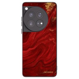 Fekete szilikon tok az alábbi mobiltelefonokra OnePlus 12 5G - Red