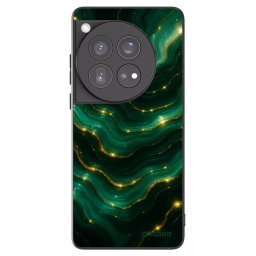 Fekete szilikon tok az alábbi mobiltelefonokra OnePlus 12 5G - Emerald