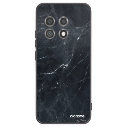Fekete szilikon tok az alábbi mobiltelefonokra OnePlus 11 5G - Black marble