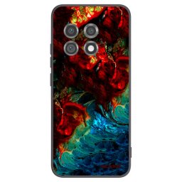 Fekete szilikon tok az alábbi mobiltelefonokra OnePlus 11 5G - Universe