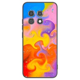 Fekete szilikon tok az alábbi mobiltelefonokra OnePlus 11 5G - Bubbles