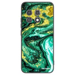 Fekete szilikon tok az alábbi mobiltelefonokra OnePlus 11 5G - Green Gold