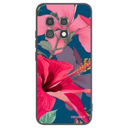 Fekete szilikon tok az alábbi mobiltelefonokra OnePlus 11 5G - Hibiscus