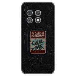 Fekete szilikon tok az alábbi mobiltelefonokra OnePlus 11 5G - EMERGENCY