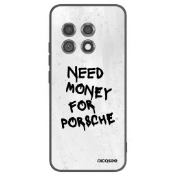 Fekete szilikon tok az alábbi mobiltelefonokra OnePlus 11 5G - White Dollar