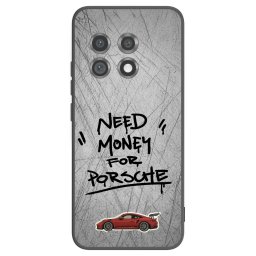 Fekete szilikon tok az alábbi mobiltelefonokra OnePlus 11 5G - Grey Drift