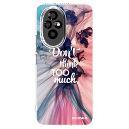 Átlátszó szilikon tok az alábbi mobiltelefonokra Honor 200 Pro 5G - Don't think TOO much