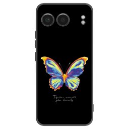 Fekete szilikon tok az alábbi mobiltelefonokra OnePlus Nord 4 - Diamanty Black