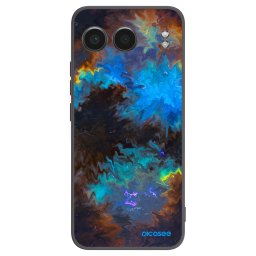 Fekete szilikon tok az alábbi mobiltelefonokra OnePlus Nord 4 - Space