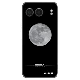 Fekete szilikon tok az alábbi mobiltelefonokra OnePlus Nord 4 - Moon Minimal