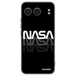 Fekete szilikon tok az alábbi mobiltelefonokra OnePlus Nord 4 - NASA Triple