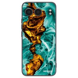 Fekete szilikon tok az alábbi mobiltelefonokra OnePlus Nord 4 - Goldsky