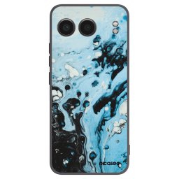 Fekete szilikon tok az alábbi mobiltelefonokra OnePlus Nord 4 - Organic blue