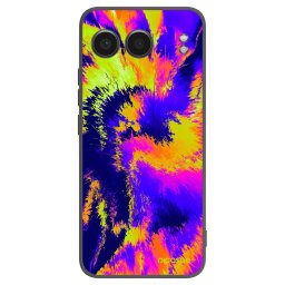 Fekete szilikon tok az alábbi mobiltelefonokra OnePlus Nord 4 - Burn