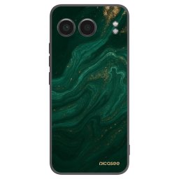 Fekete szilikon tok az alábbi mobiltelefonokra OnePlus Nord 4 - Green