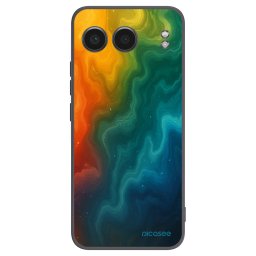 Fekete szilikon tok az alábbi mobiltelefonokra OnePlus Nord 4 - Solar