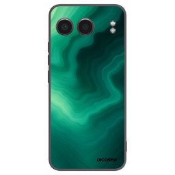 Fekete szilikon tok az alábbi mobiltelefonokra OnePlus Nord 4 - Malachite