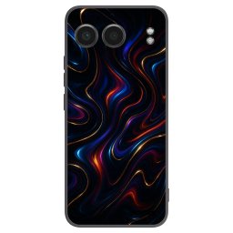 Fekete szilikon tok az alábbi mobiltelefonokra OnePlus Nord 4 - Noir