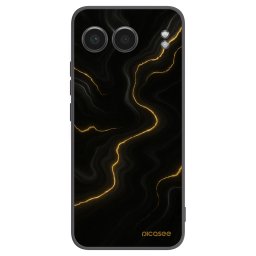 Fekete szilikon tok az alábbi mobiltelefonokra OnePlus Nord 4 - Thunder