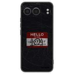 Fekete szilikon tok az alábbi mobiltelefonokra OnePlus Nord 4 - HELLO 404