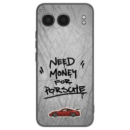 Fekete szilikon tok az alábbi mobiltelefonokra OnePlus Nord 4 - Grey Drift