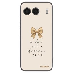 Fekete szilikon tok az alábbi mobiltelefonokra OnePlus Nord 4 - Golden Dream