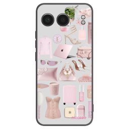Fekete szilikon tok az alábbi mobiltelefonokra OnePlus Nord 4 - Glam Babe