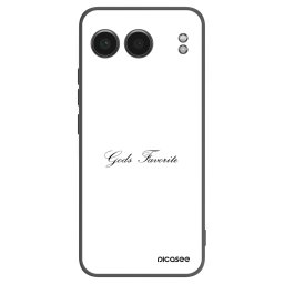 Fekete szilikon tok az alábbi mobiltelefonokra OnePlus Nord 4 - Gods Favorite