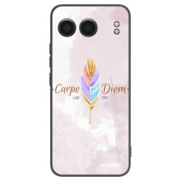Fekete szilikon tok az alábbi mobiltelefonokra OnePlus Nord 4 - Carpe Diem