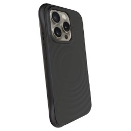 Shock-proof case s MagSafe proApple iPhone 16 Pro - Személyre szabott gravírozás - Fekete