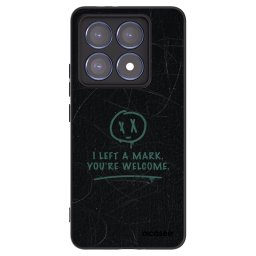 Fekete szilikon tok az alábbi mobiltelefonokra Xiaomi 14T Pro - LEFT A MARK