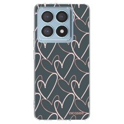 Átlátszó szilikon tok az alábbi mobiltelefonokra Xiaomi 14T Pro - Lots of love