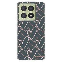 Átlátszó szilikon tok az alábbi mobiltelefonokra Xiaomi 14T - Lots of love