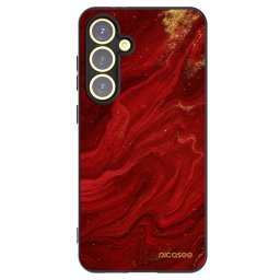 Fekete szilikon tok az alábbi mobiltelefonokra Samsung Galaxy S24 FE S721B - Red
