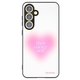 Fekete szilikon tok az alábbi mobiltelefonokra Samsung Galaxy S24 FE S721B - Rich Energy