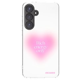 Átlátszó szilikon tok az alábbi mobiltelefonokra Samsung Galaxy S24 FE S721B - Rich Energy