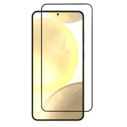 3x 3D üvegfólia kerettel az alábbi mobiltelefonokra Samsung Galaxy S24 FE S721B - fekete - 2+1 ingyen