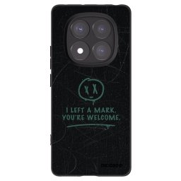 Fekete szilikon tok az alábbi mobiltelefonokra Xiaomi Redmi Note 14 Pro+ 5G - LEFT A MARK
