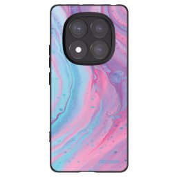 Fekete szilikon tok az alábbi mobiltelefonokra Xiaomi Redmi Note 14 Pro 5G - Pink liquid
