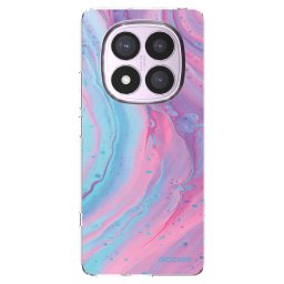 Átlátszó szilikon tok az alábbi mobiltelefonokra Xiaomi Redmi Note 14 Pro 5G - Pink liquid
