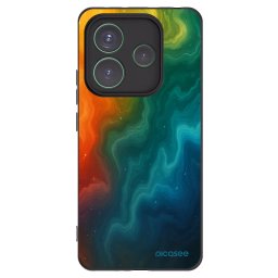 Fekete szilikon tok az alábbi mobiltelefonokra Xiaomi Redmi Note 14 5G - Solar