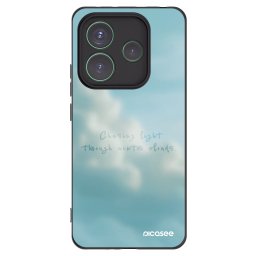 Fekete szilikon tok az alábbi mobiltelefonokra Xiaomi Redmi Note 14 5G - CHASiNG LIGHT