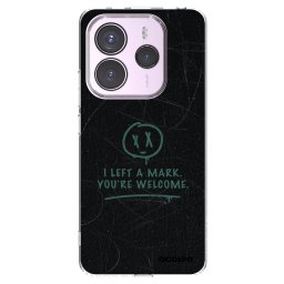 Átlátszó szilikon tok az alábbi mobiltelefonokra Xiaomi Redmi Note 14 5G - LEFT A MARK