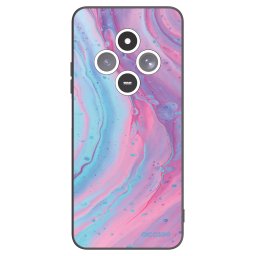 Fekete szilikon tok az alábbi mobiltelefonokra Xiaomi Redmi 14C - Pink liquid