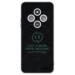 Fekete szilikon tok az alábbi mobiltelefonokra Xiaomi Redmi 14C - LEFT A MARK