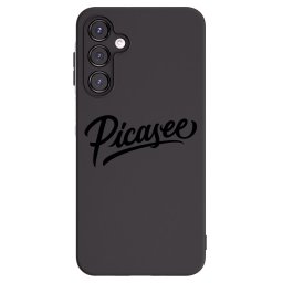 Fekete szilikon tok az alábbi mobiltelefonokra Samsung Galaxy A16 5G - Picasee - old logo - black