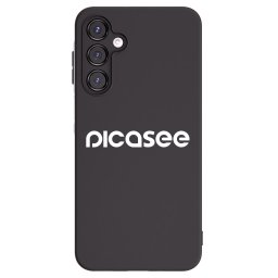 Fekete szilikon tok az alábbi mobiltelefonokra Samsung Galaxy A16 5G - Picasee - new logo - white