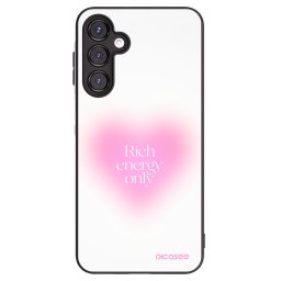 Fekete szilikon tok az alábbi mobiltelefonokra Samsung Galaxy A16 5G - Rich Energy