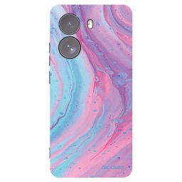 Fekete szilikon tok az alábbi mobiltelefonokra Xiaomi Poco X7 - Pink liquid